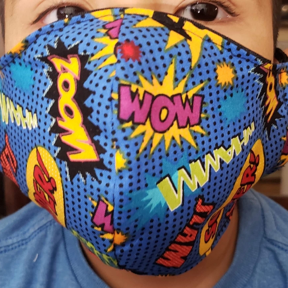 Pow wow face Mask